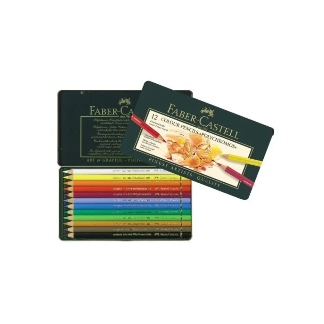 Crayón de madera Faber Castell policromos 110012 12 col