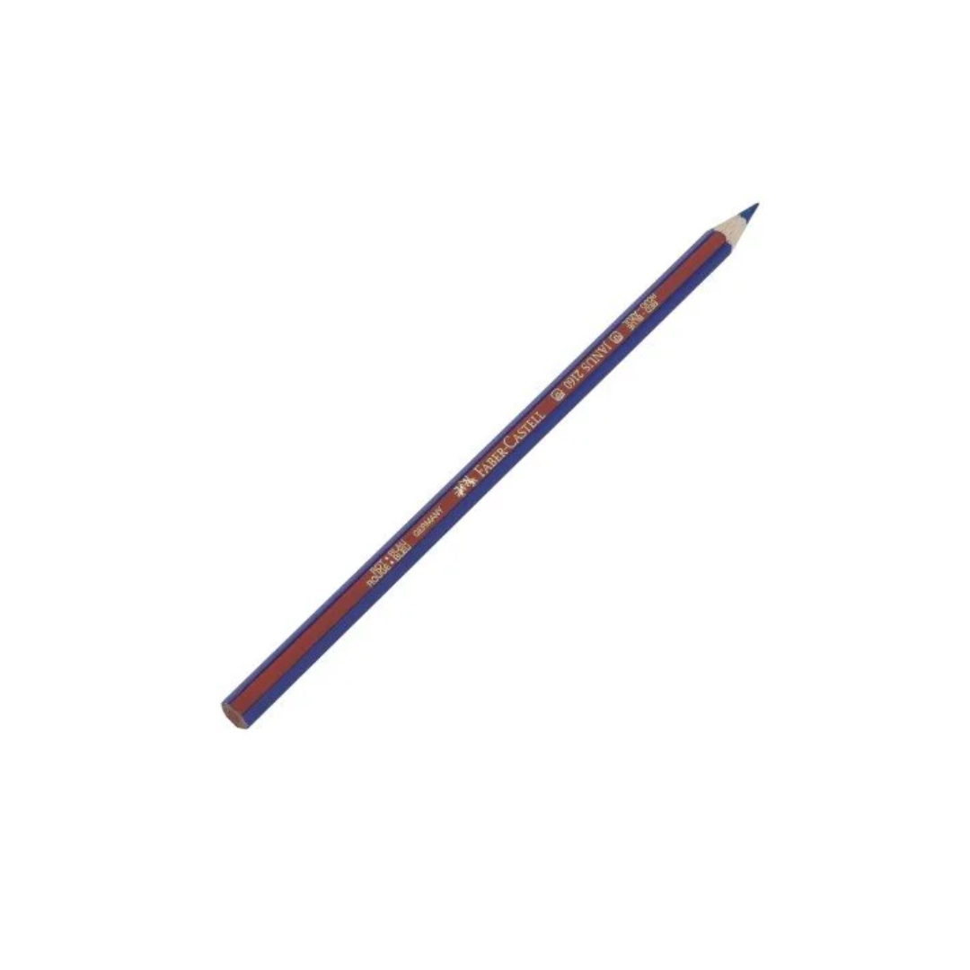 Crayón de madera Faber Castell 2160 rojo azul