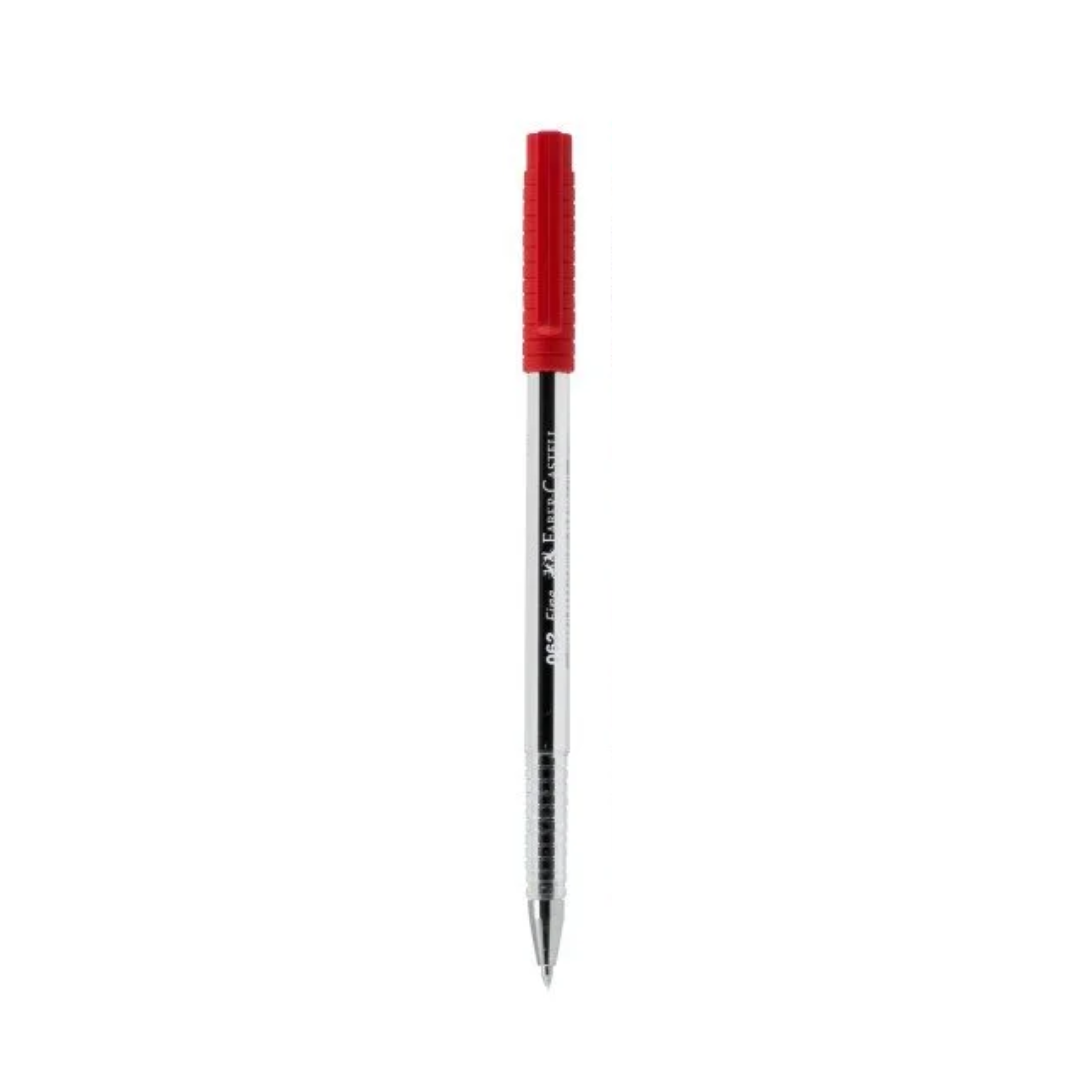Bolígrafo Faber Castell 62-F Punto Fino Rojo