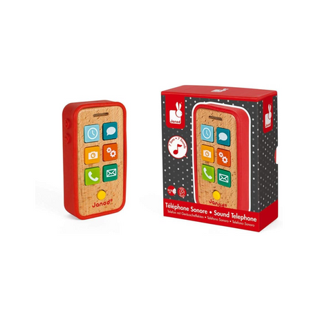 Juego Educativo Janod Teléfono Sonoro Maped