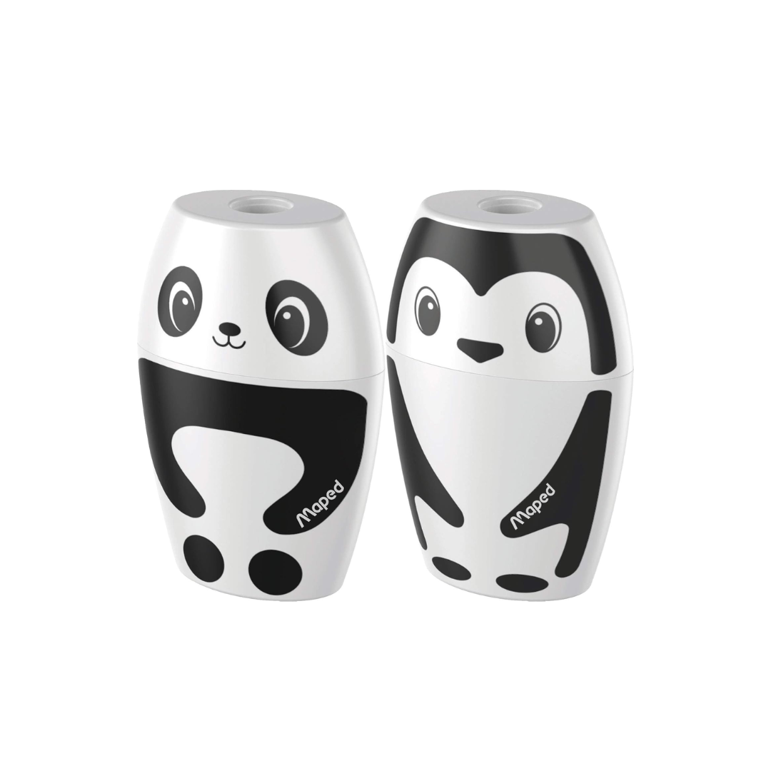 Sacapuntas 1 Agujero Panda/Pingüino Maped