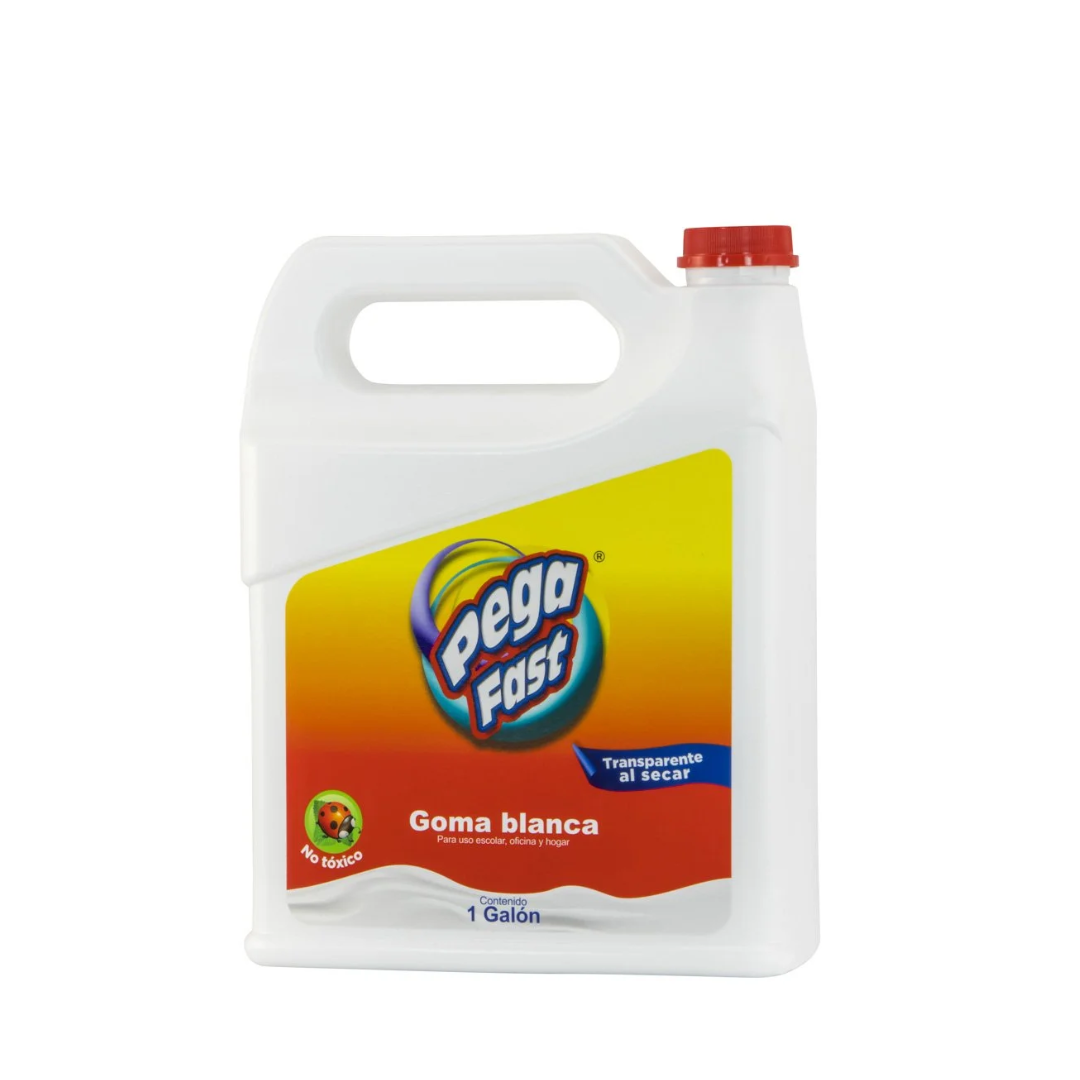 Goma Liquida Escolar 1 Galón (128 oz) Blanco Fast