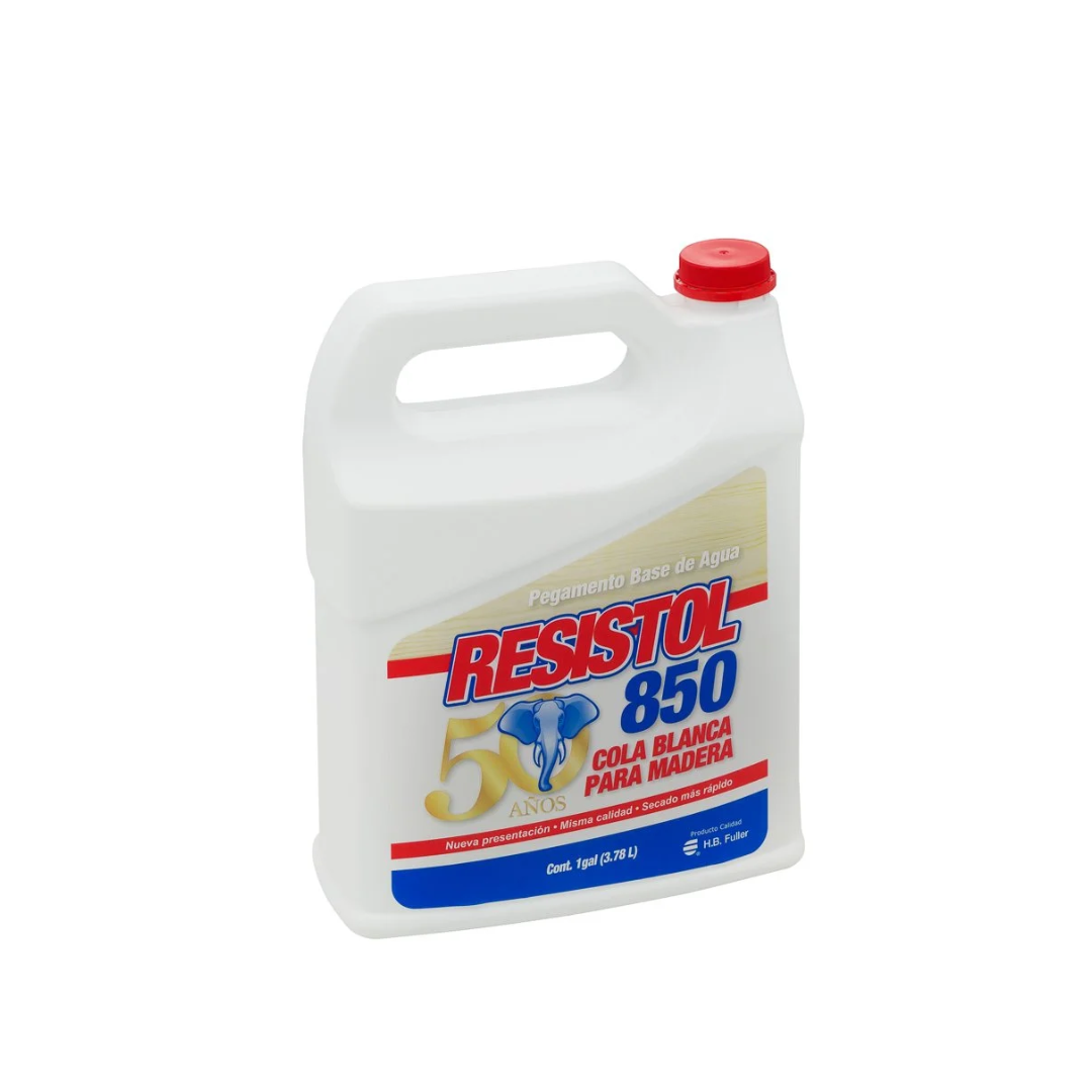 Goma Blanca P/Madera 850 de 1 Galón (128 oz). Resistol