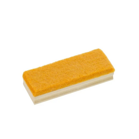 Almohadilla para pizarrón Krea madera felpa amarilla