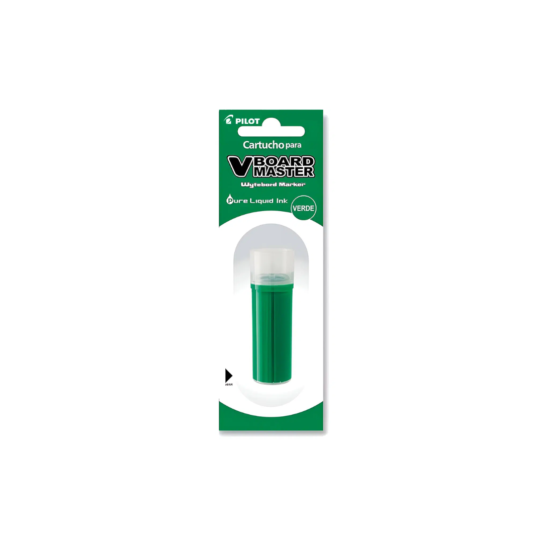 Cartucho de tinta pilot wbs-vbm 8ml verde