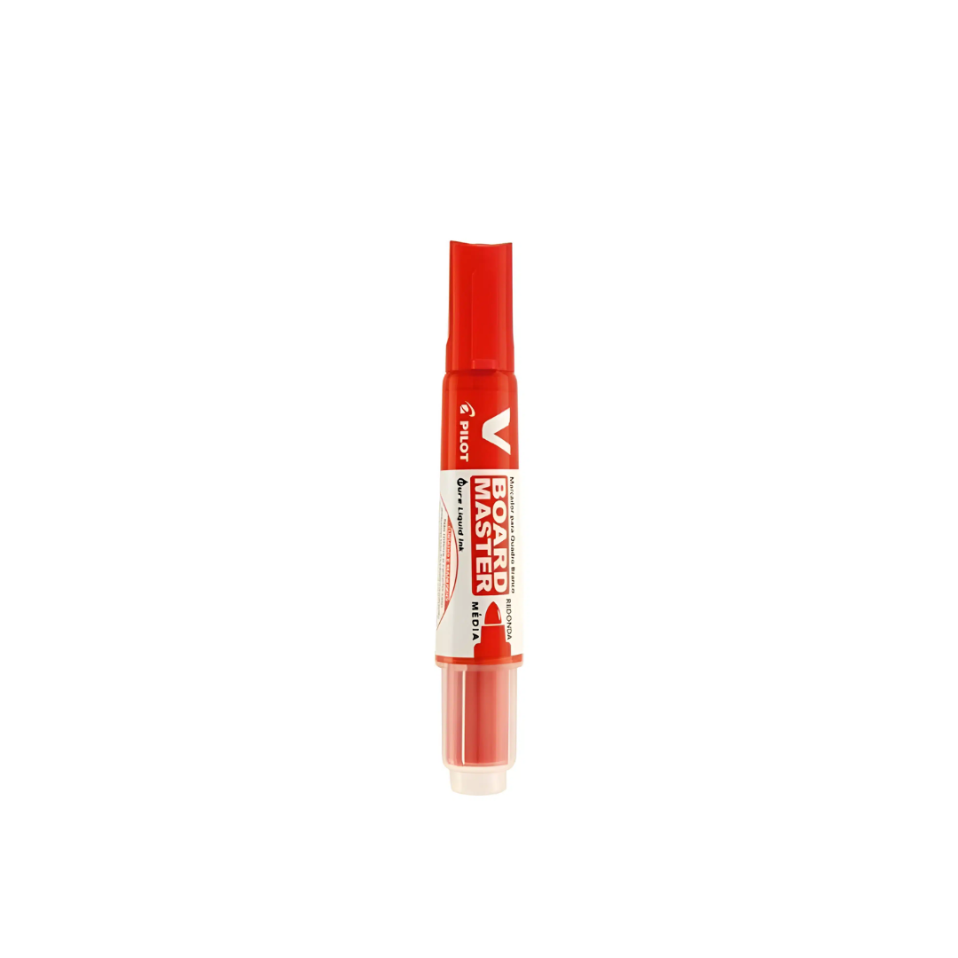 Marcador Pizarra Pilot VMaster Rojo Recarg.