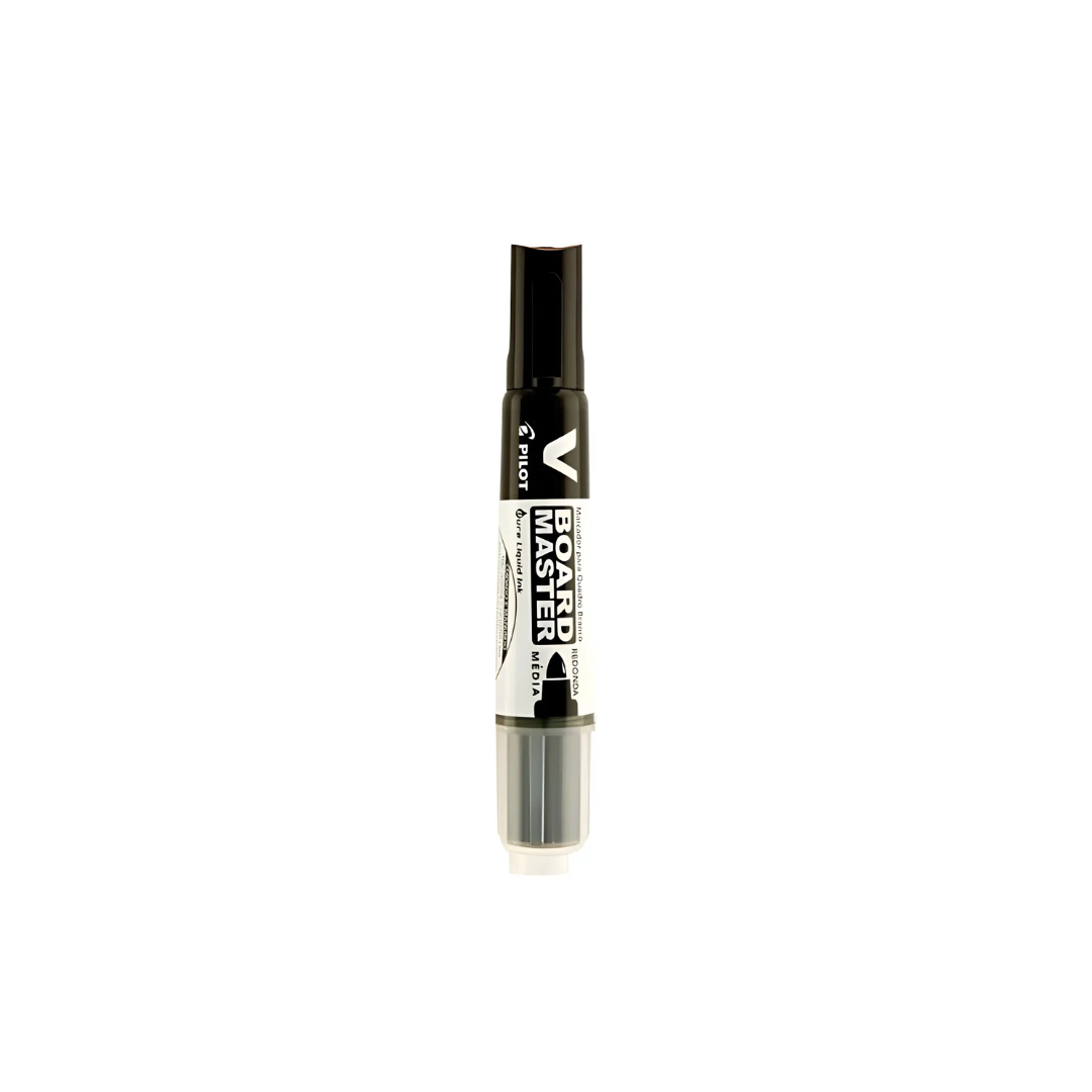 Marcador Pizarra Pilot VMaster Negro Recarg.