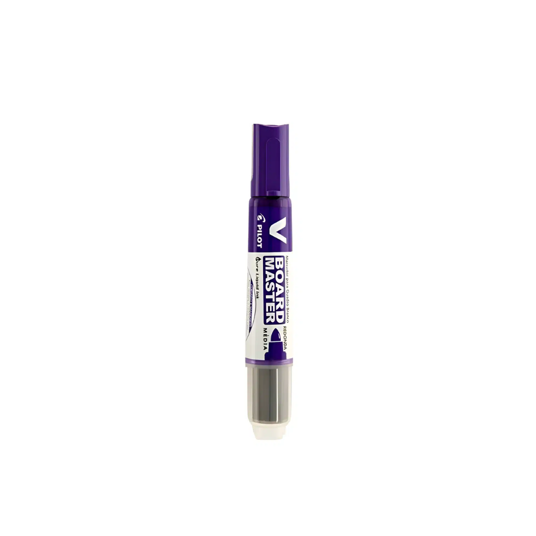 Marcador Pizarra Pilot VMaster Morado Recarg.
