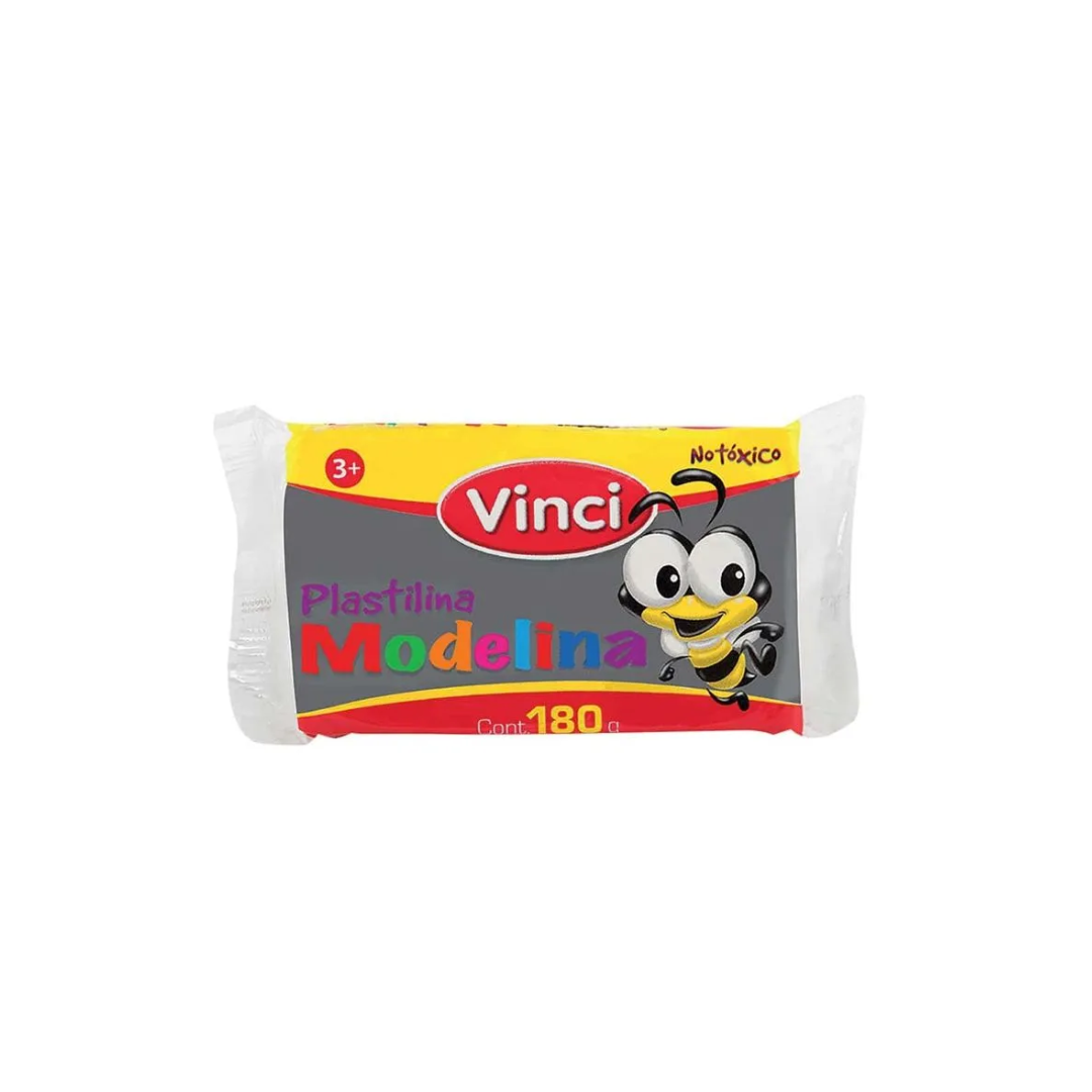 Plasticina Marq.180gr.Vinci Gris