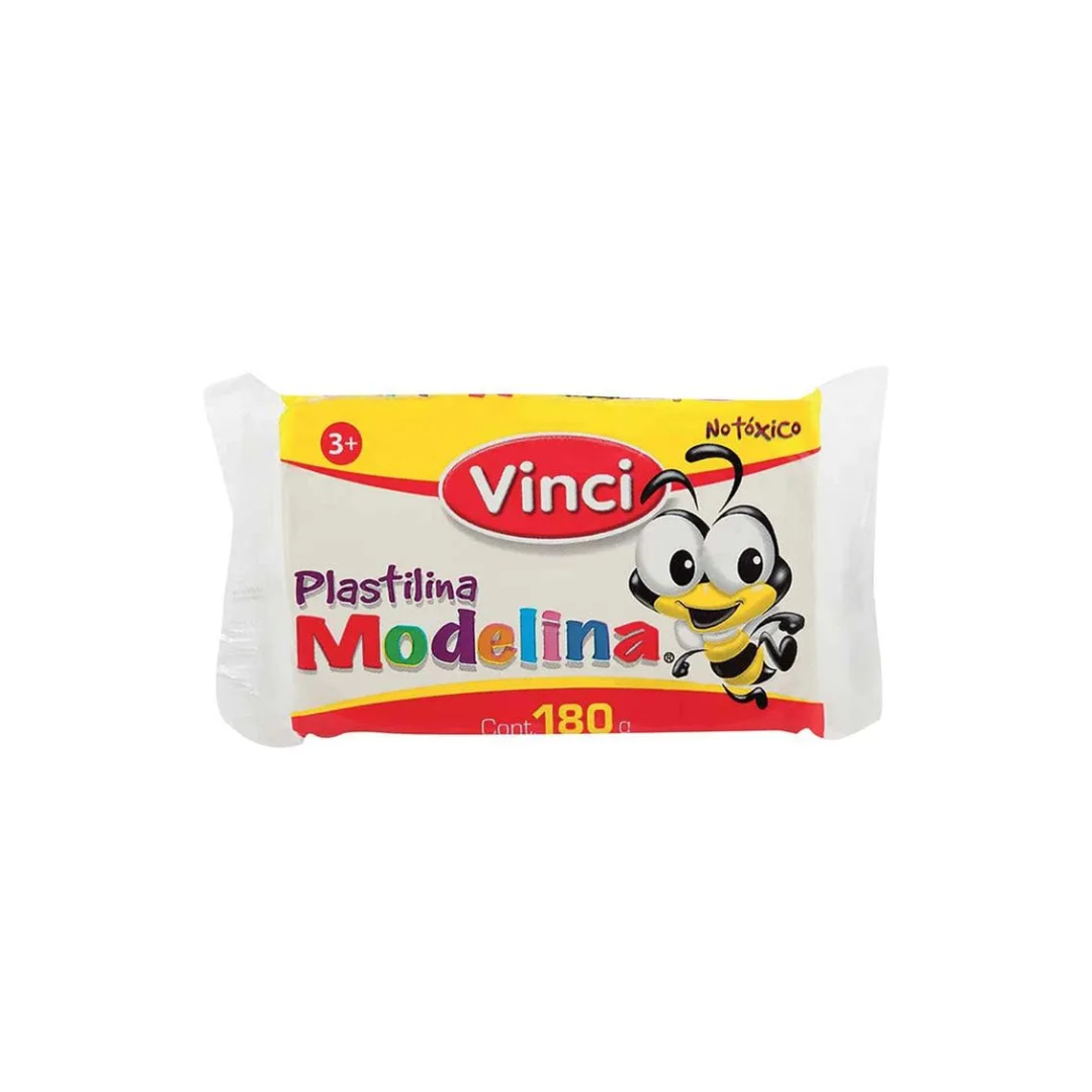 plasticina Marq. 180gr Blanco Vinci