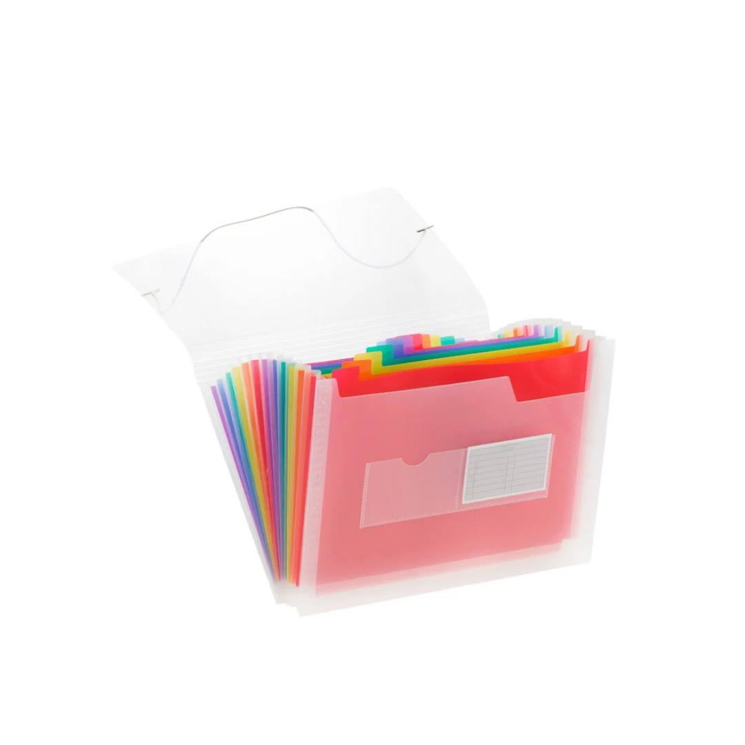 Archivador beautone carta 12 sep 45184 spectrafile transparente