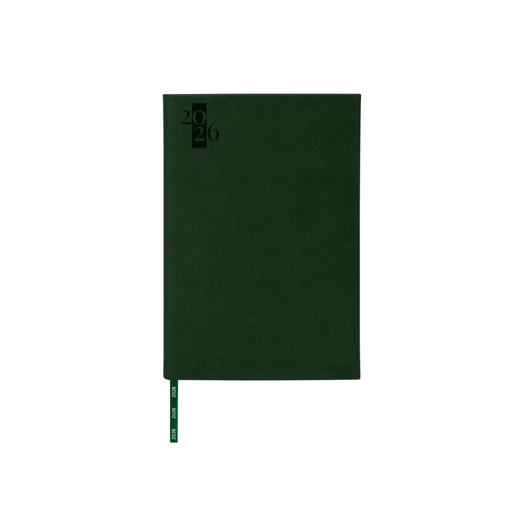 AGENDA DIARIA CLÁSICA 2026 VERDE