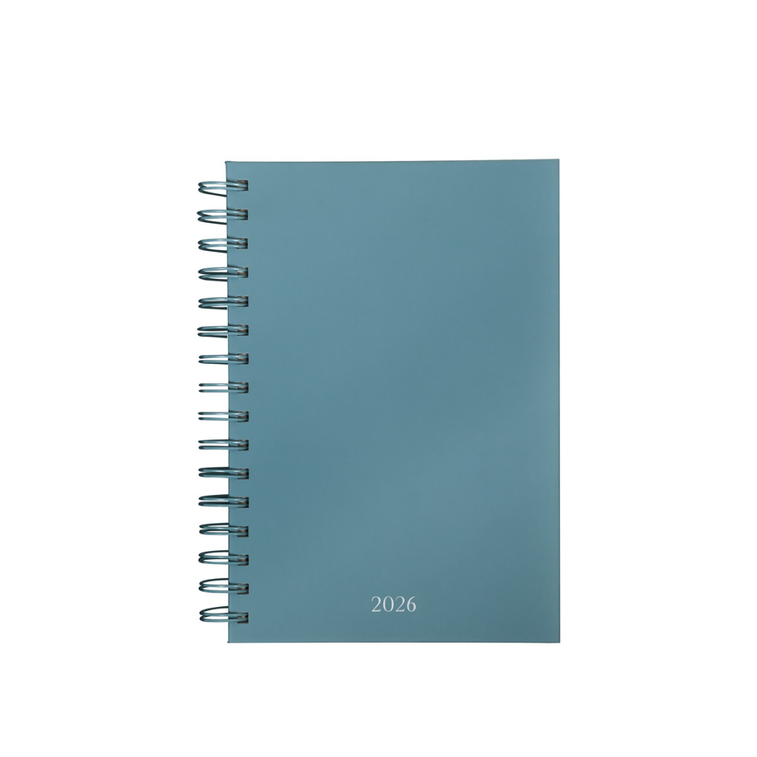 Agenda Diaria Lette 2026 Celeste