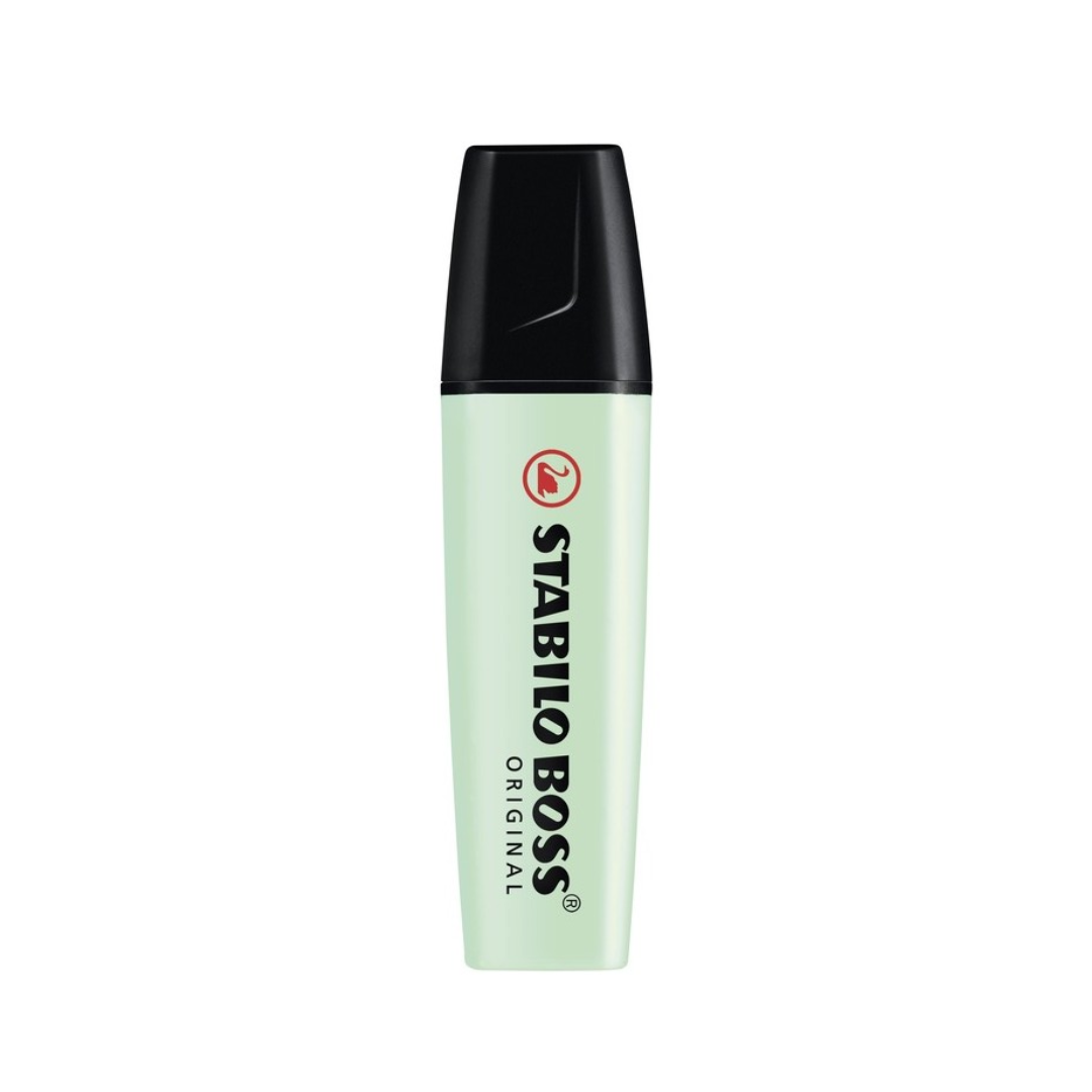 Resaltador Stabilo Boss Verde Pastel