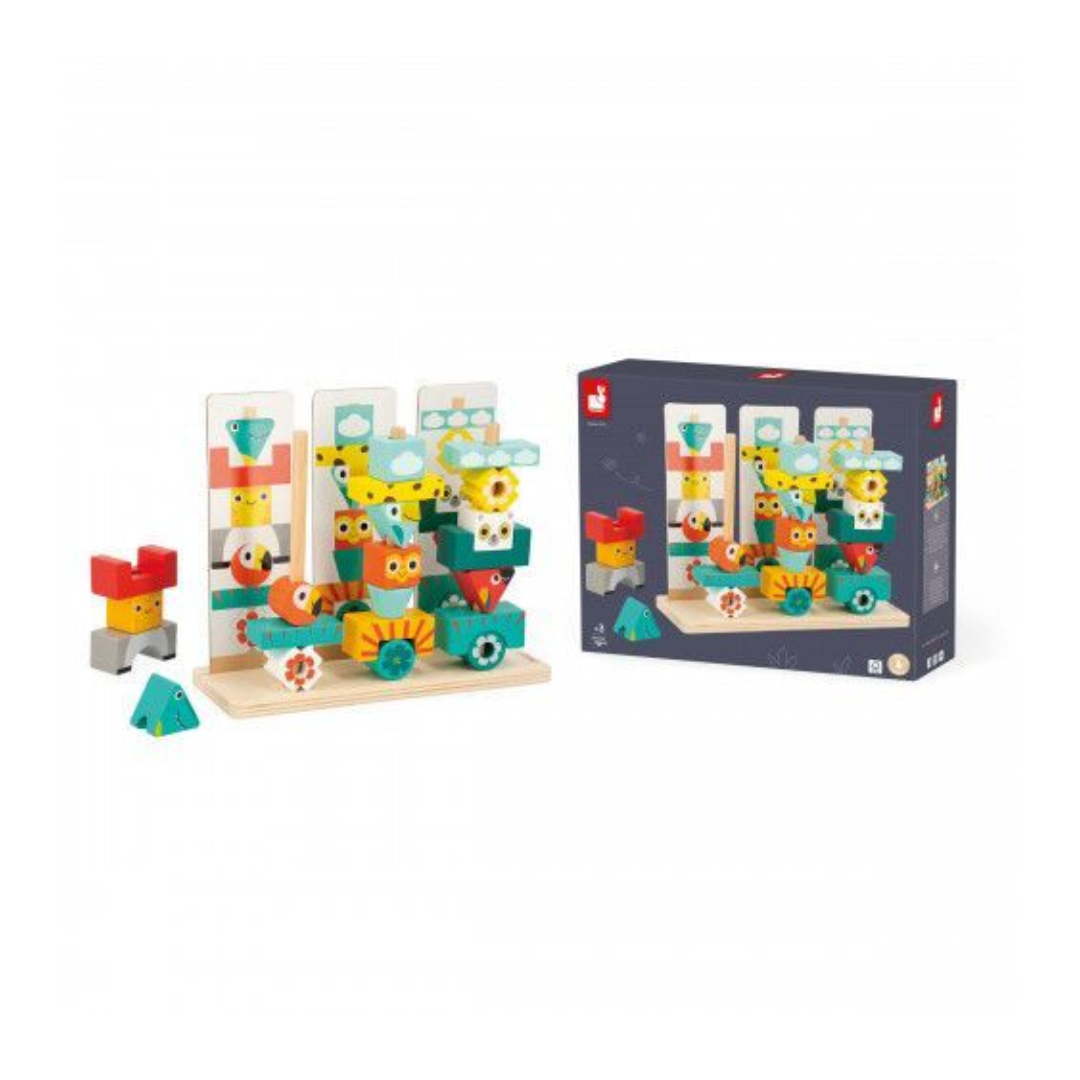 Jueguete Educativo Janod Totem Tropik J8279