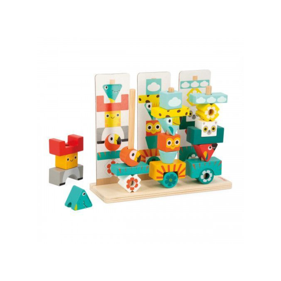 Jueguete Educativo Janod Totem Tropik J8279