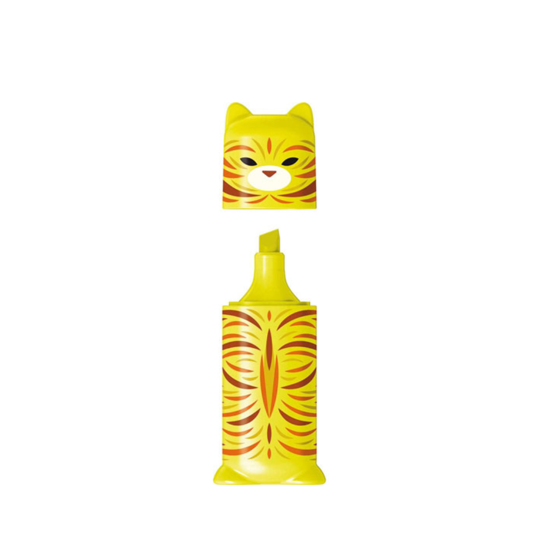 Marcador Resaltador Pocket Mini Cute Maped Amarillo