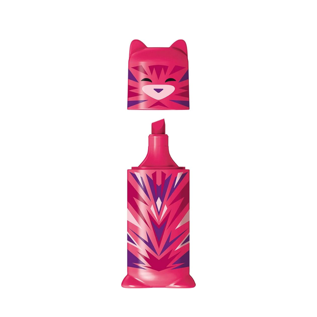Marcador Resaltador Pocket Mini Cute Maped Rosado