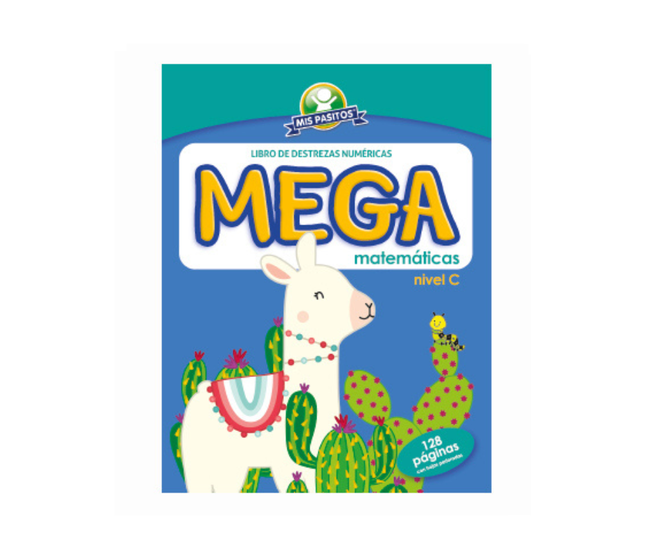 Libro Mega Matemáticas Nivel C - Mis Pasitos.
