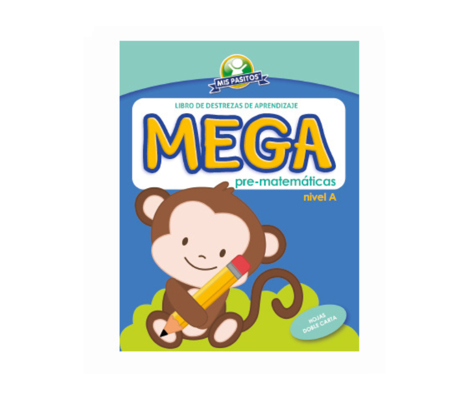 Libro Mega Pre - Matemáticas nivel A - Mis Pasitos
