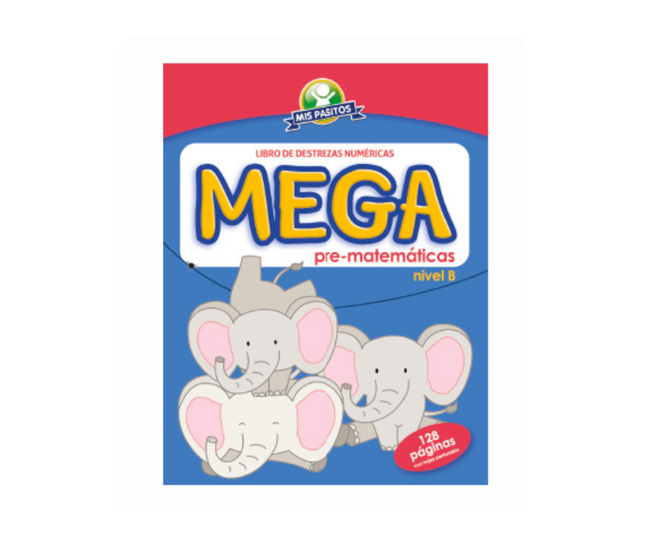 Libro Mega de Pre-matemáticas - Mis Pasitos