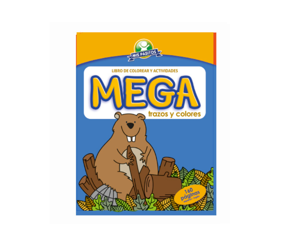 Libro Mega Trazos y Colores - Mis Pasitos