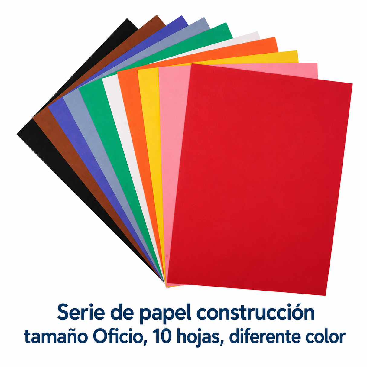 Serie de Papel Construccion 10H Oficio