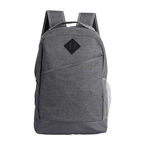 MOCHILA ESCOLAR WALLY GRIS