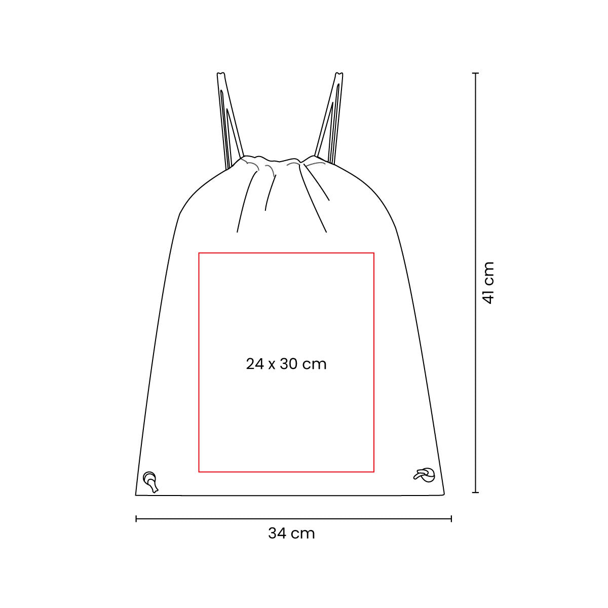 BOLSA-MOCHILA PASTRANA ANARANJADO