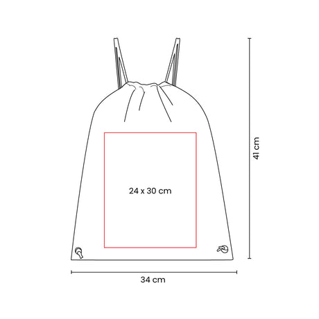 BOLSA-MOCHILA PASTRANA ANARANJADO