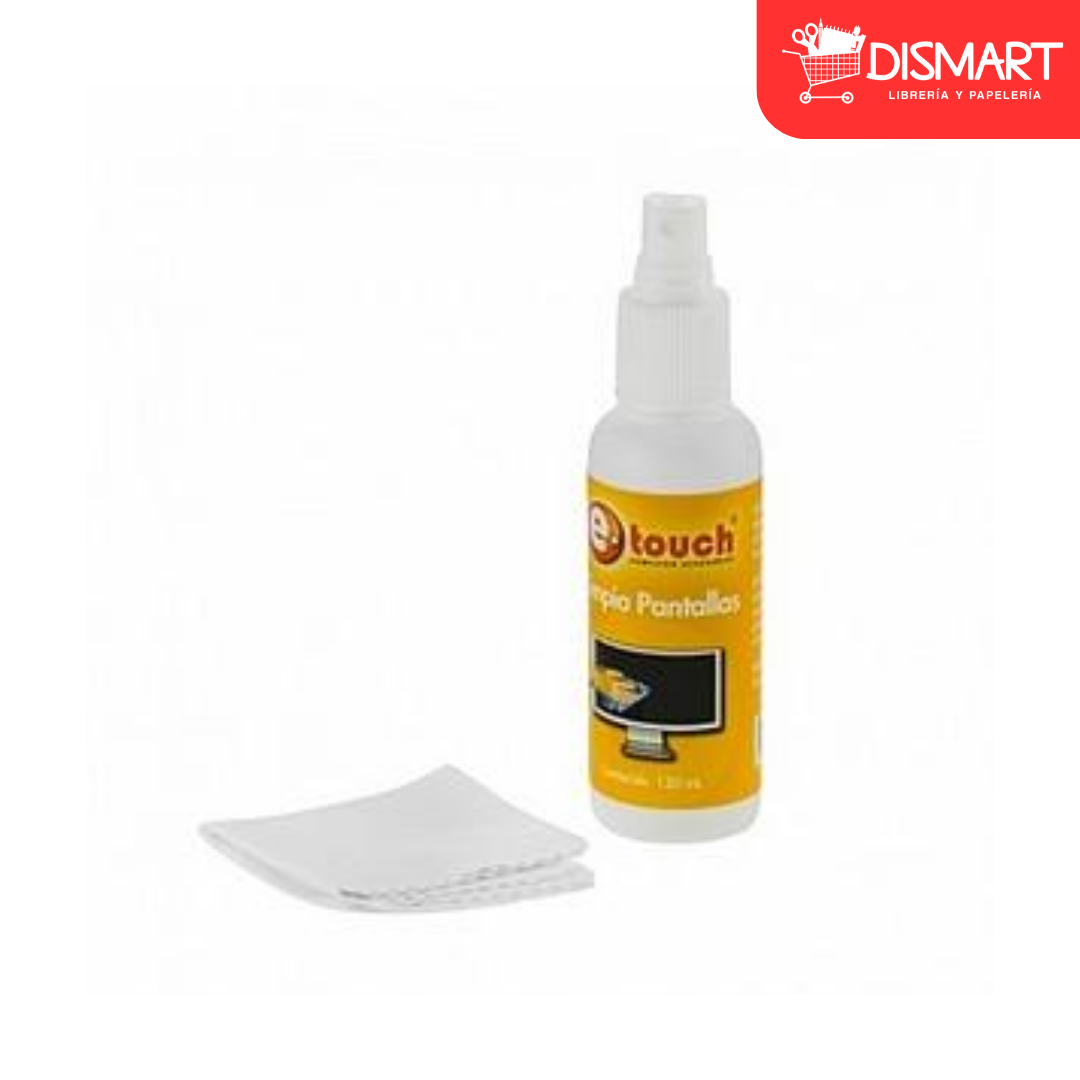 Spray limpiador de pantallas etouch® 120ml