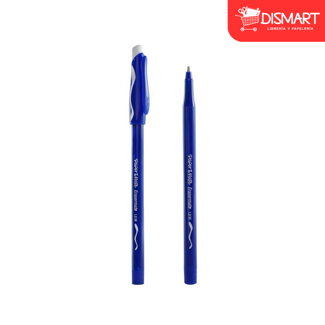 Boligrafo Eraser Mate Azul (12X12)