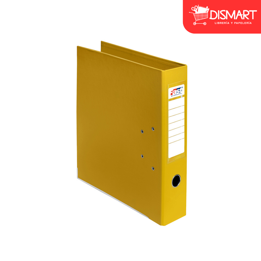 Archivador fast carta 25 vinil desarmado AMARILLO