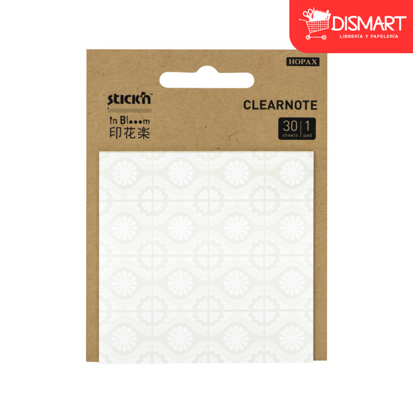 Block stickn 28045 3x3" clearnote diseños
