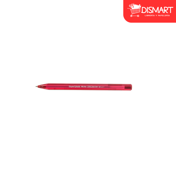 Boligrafo paper mate kilometrico 100 punto fino rojo