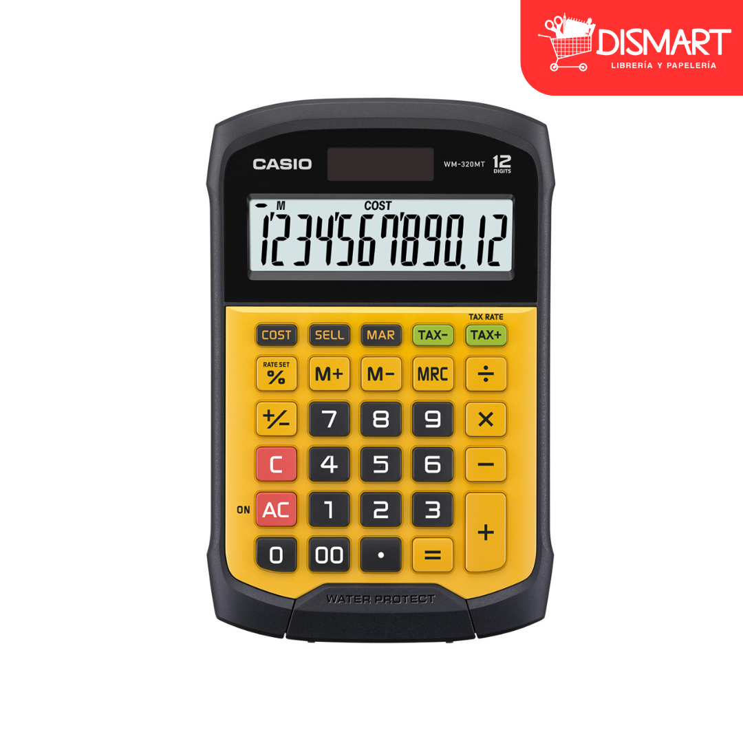 Calculadora de escritorio casio wm-320mt 12 digitos