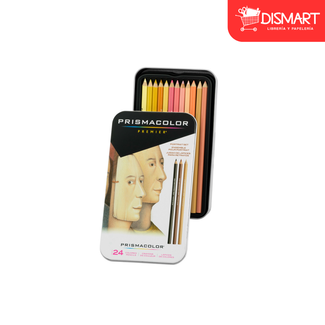 Crayon de madera prismacolor 25085 retrato 24col