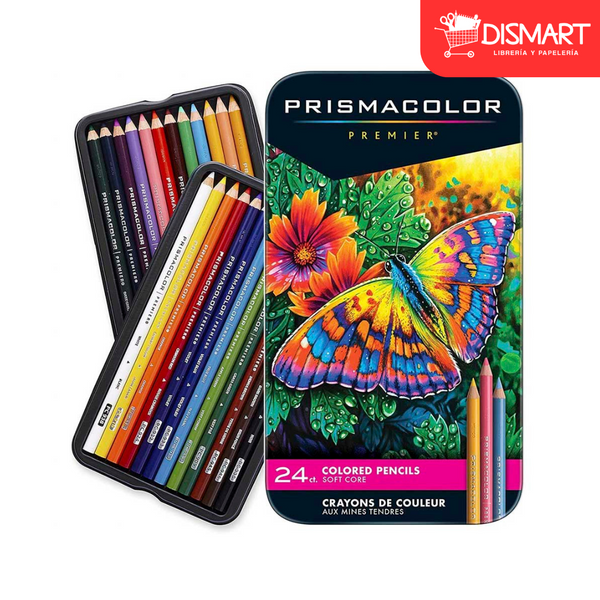 Crayon de madera prismacolor premier 24col largo