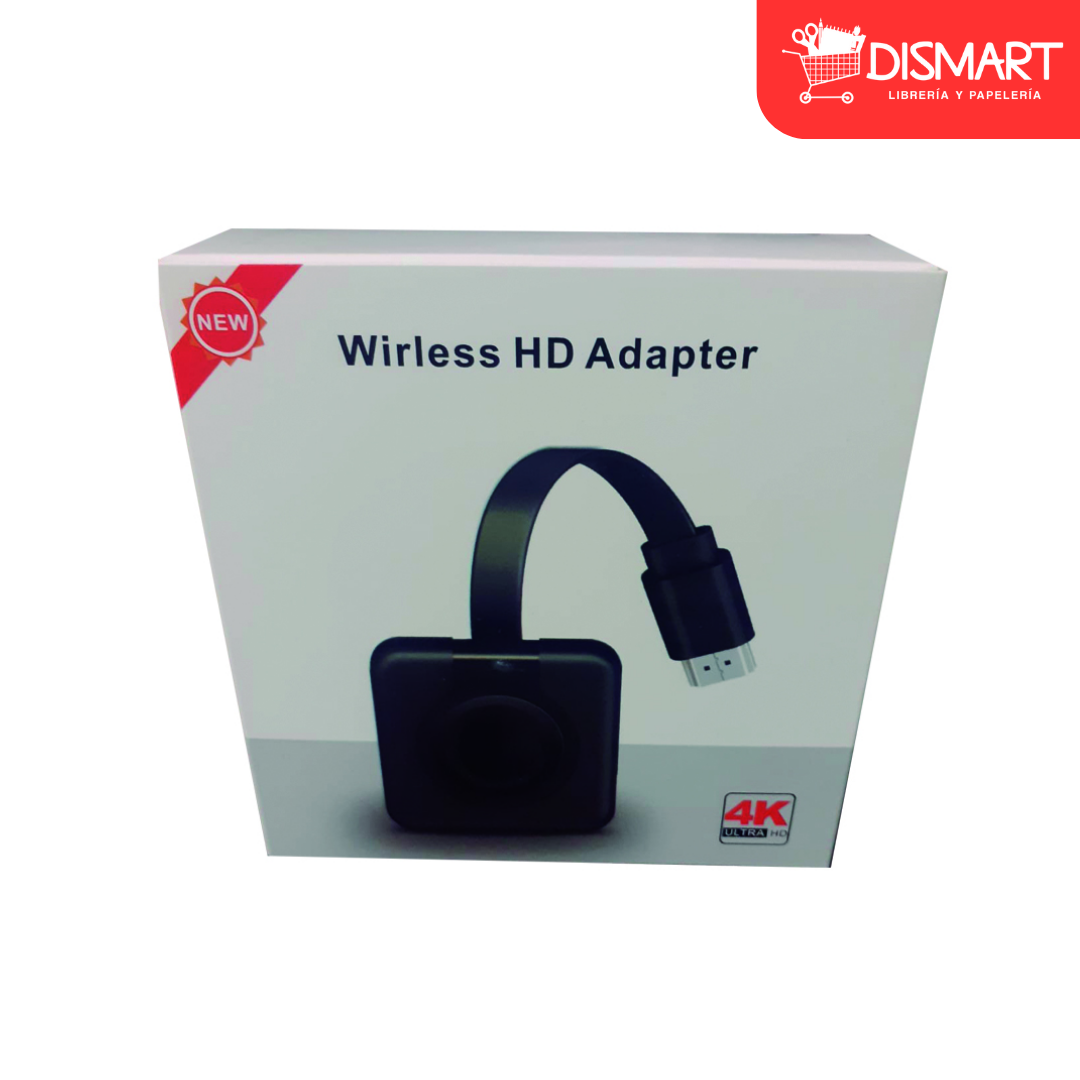 Adaptador inalambrico hdmi 4k para smartphone / tablet