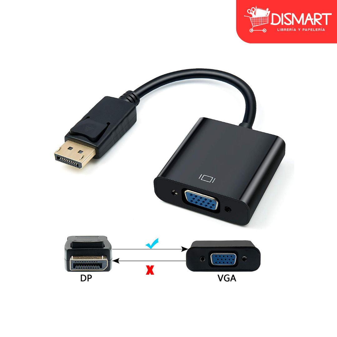 Adaptador display port a vga etouch®