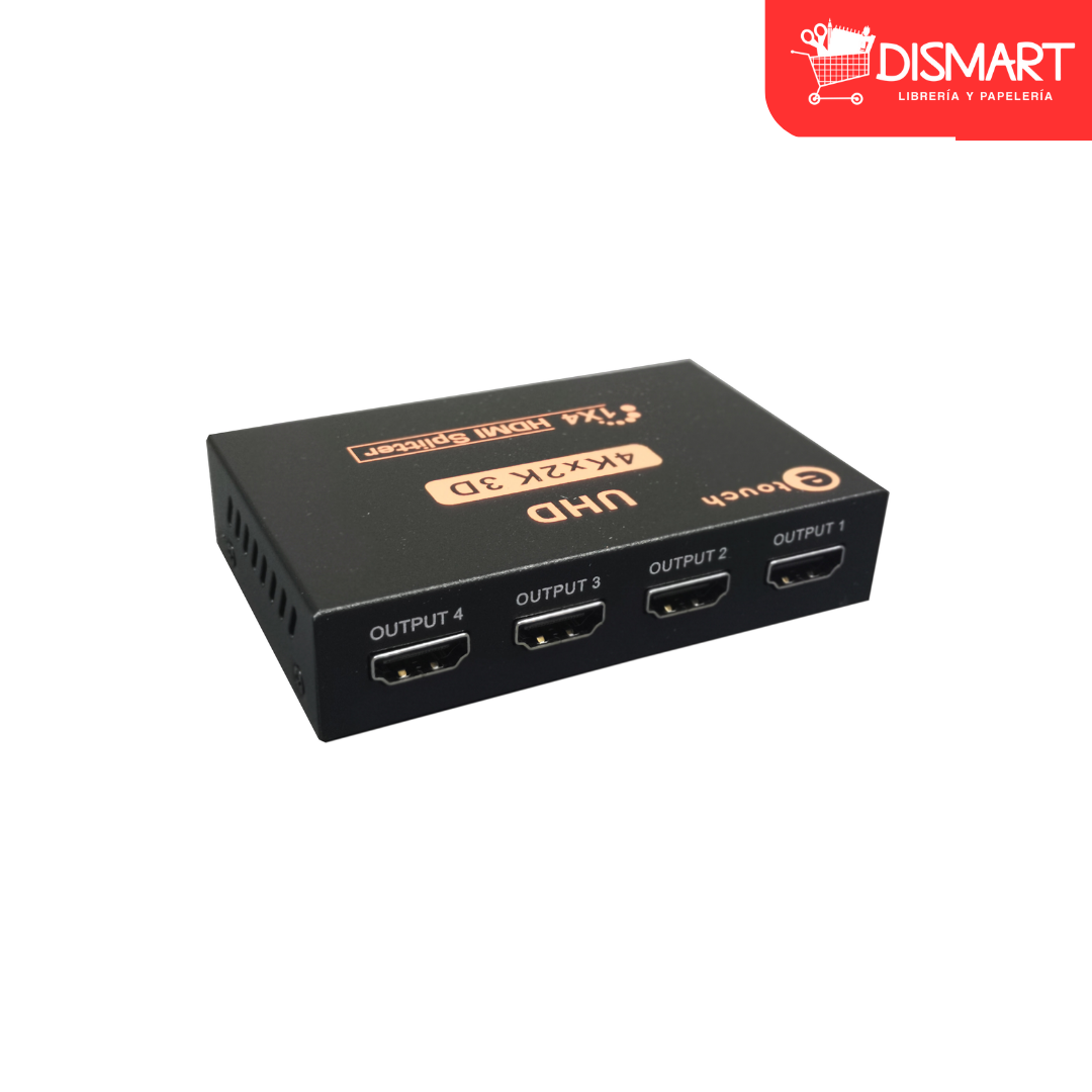 Splitter hdmi 1 x 4 2k 4k 3d etouch®