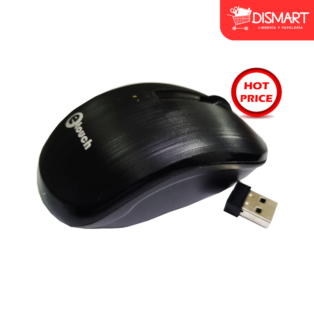 Mouse optico inalambrico 1200dpi etouch®