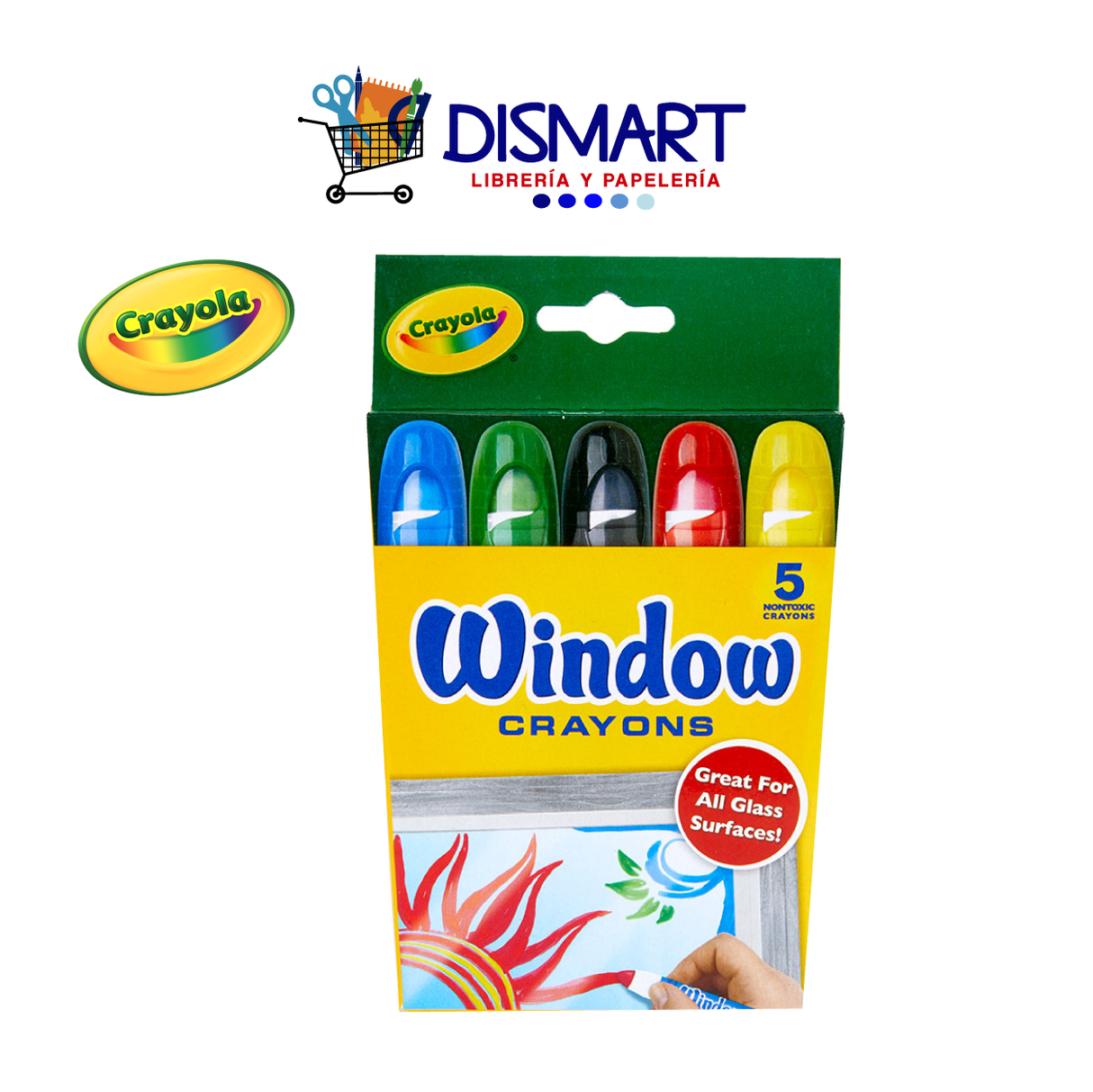 Crayon Window 5c Jumbo Crayola