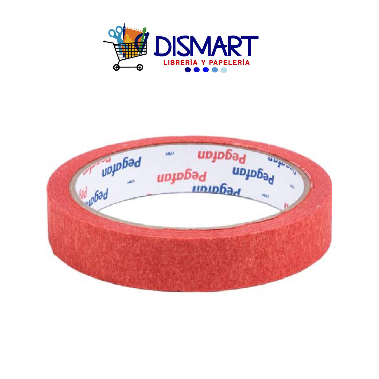 Masking Tape Rojo 3/4x20yds. Pegafan