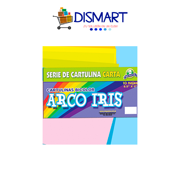 Serie Cartulina Arco Iris Carta