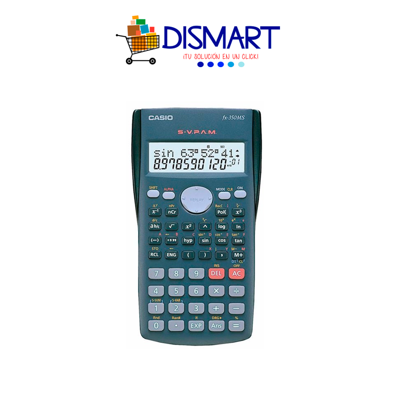 Calculadora Cient fica de 240 Funciones Casio FX 82MS Dismart