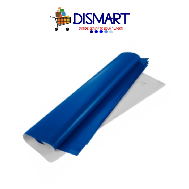 Papel Lustre Pliego Azul