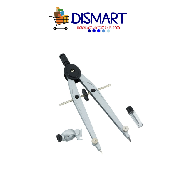 Compas Precision Metalico con Adaptador Jocar