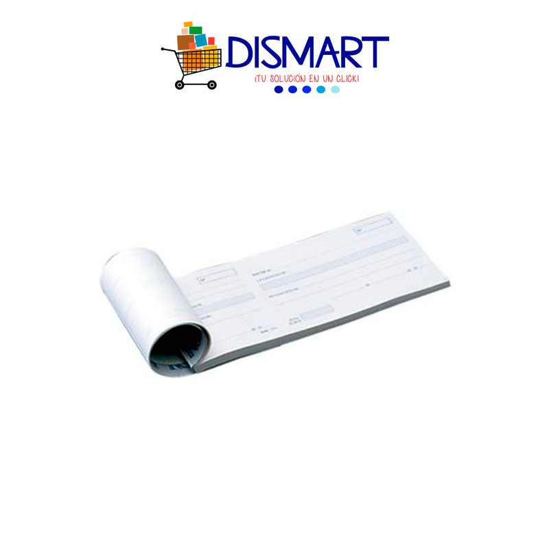 Talonario de Recibos de 100 Hojas. con Codo – Dismart GT | Libreria y ...