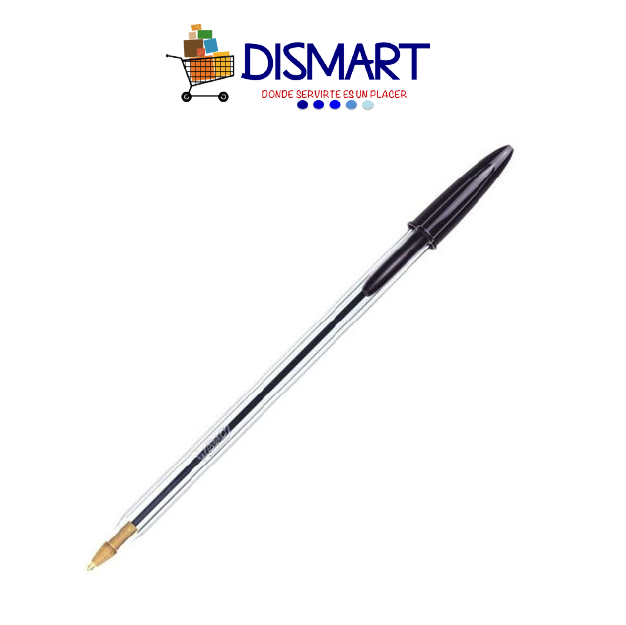 Bolígrafo punto mediano 1.0mm Negro - Bic Classic